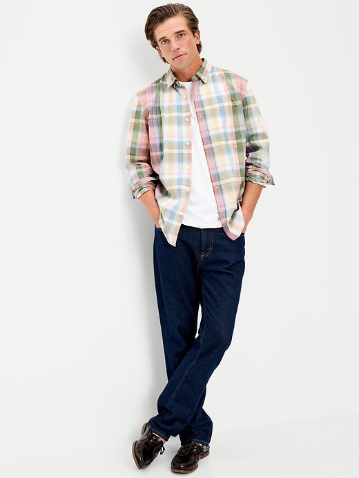 Image number 3 showing, Classic Fit Everyday Plaid Poplin Shirt
