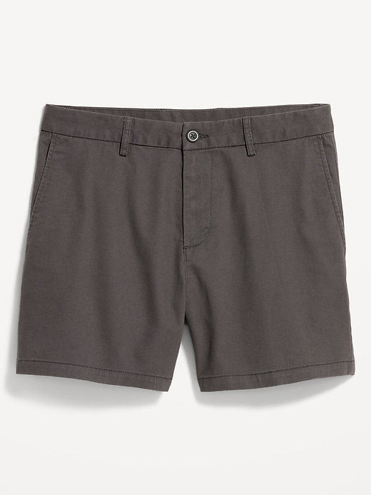 Image number 5 showing, Slim Built-In Flex Rotation Chino Shorts -- 5-inch inseam