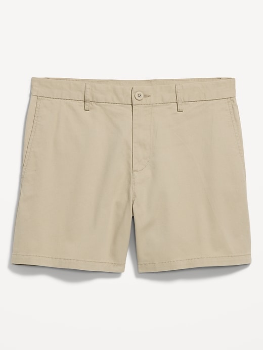 Image number 5 showing, Slim Built-In Flex Rotation Chino Shorts -- 5-inch inseam