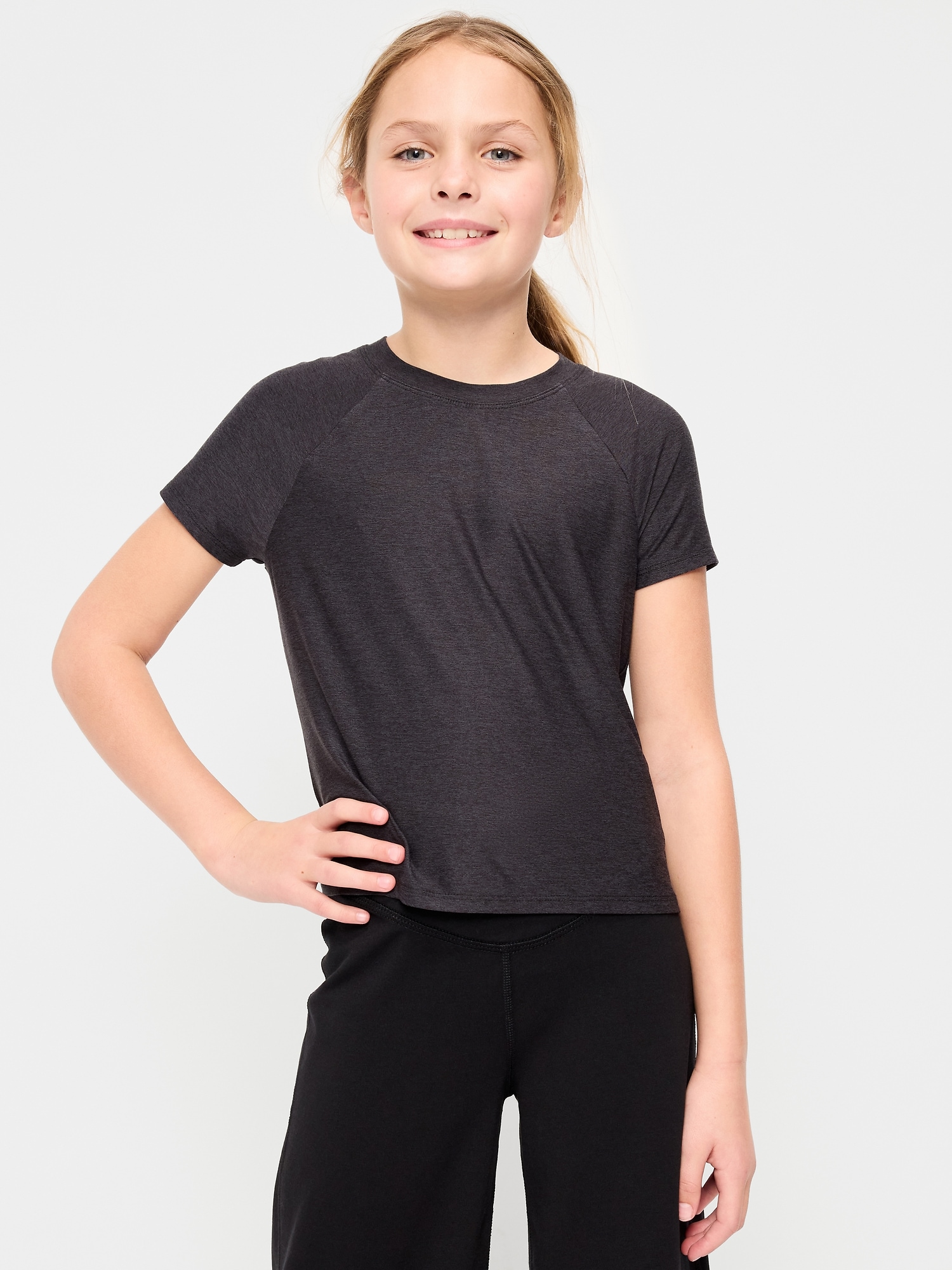 CloudMotion Short-Sleeve T-Shirt for Girls