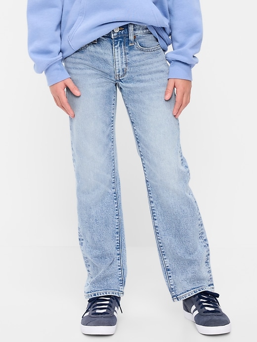 Image number 1 showing, Straight-Leg Built-In Flex Jeans for Boys