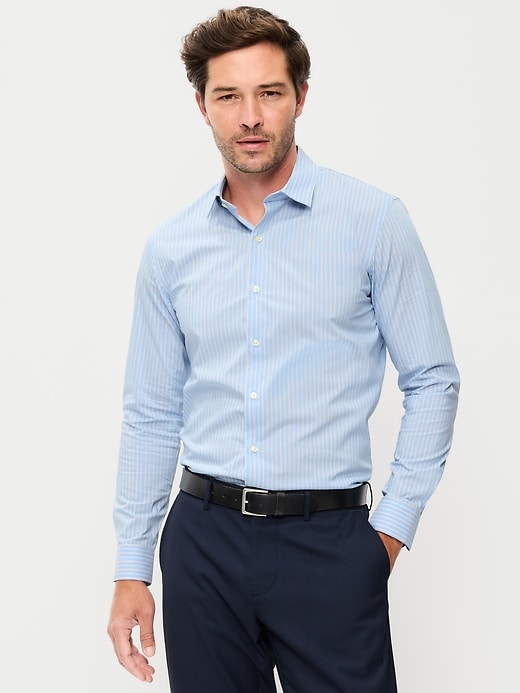 Image number 1 showing, Slim Fit Pro Signature Performance Dress Shirt
