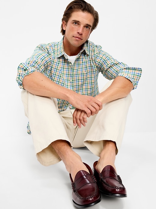 Image number 3 showing, Classic Fit Everyday Plaid Poplin Shirt