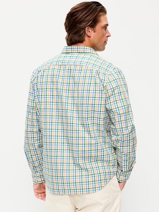 Image number 2 showing, Classic Fit Everyday Plaid Poplin Shirt