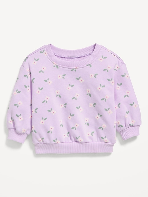 Image number 1 showing, Printed Crew-Neck Sweatshirt for Baby