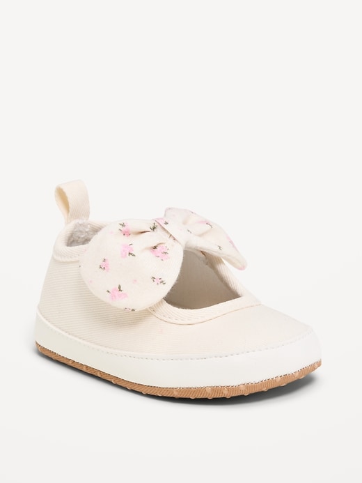 Image number 1 showing, Knit Bow Sneakers for Baby