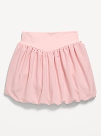 Image number 1 showing, High-Waisted PowerSoft Bubble Skort for Girls