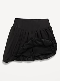 Image number 5 showing, High-Waisted PowerSoft Bubble Skort for Girls
