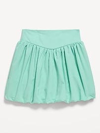 Image number 1 showing, High-Waisted PowerSoft Bubble Skort for Girls