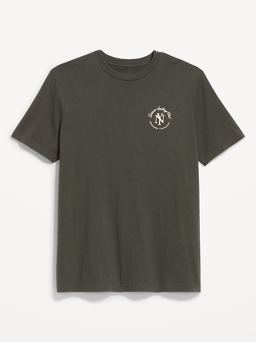 L'image numéro 1 présente T-shirt à imprimé