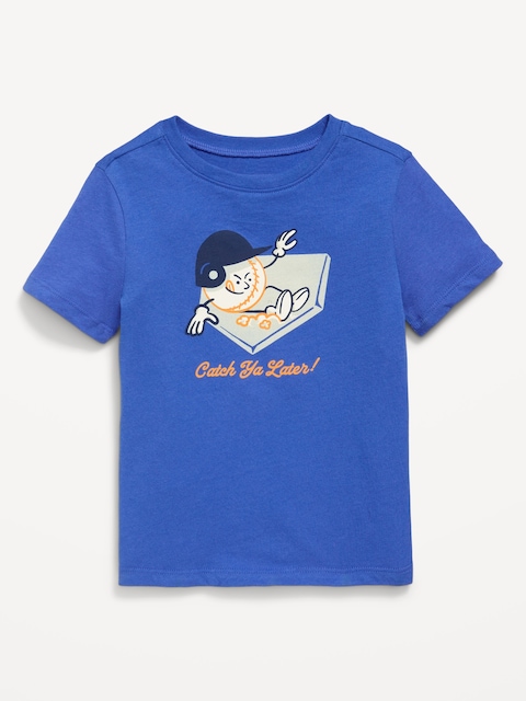 Short-Sleeve Unisex Graphic T-Shirt for Toddler