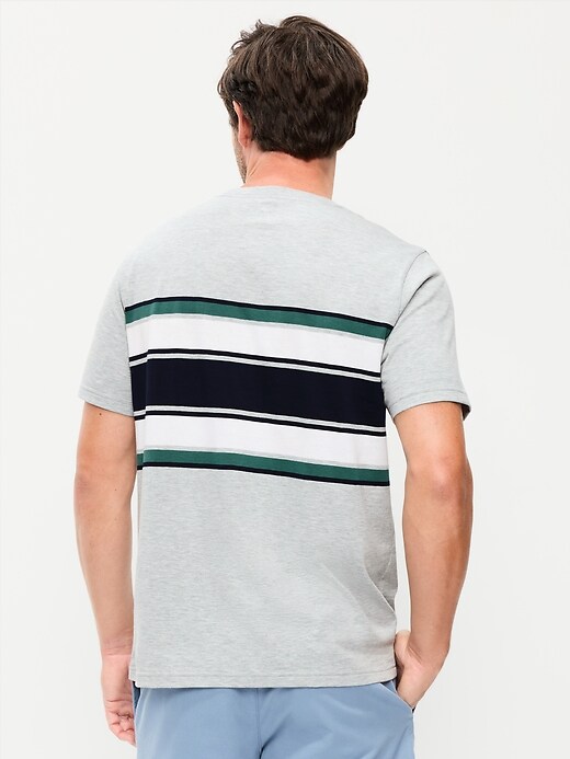 Image number 2 showing, Crew-Neck Striped T-Shirt