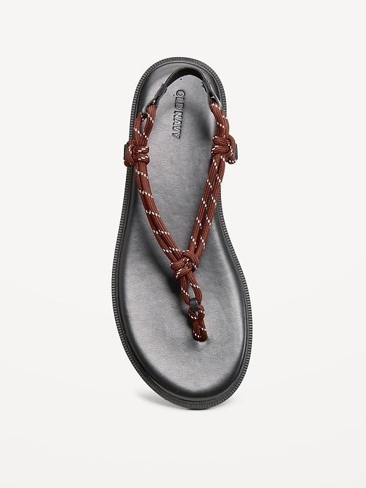 Image number 3 showing, Knotted Rope Thong Sandal for Women
