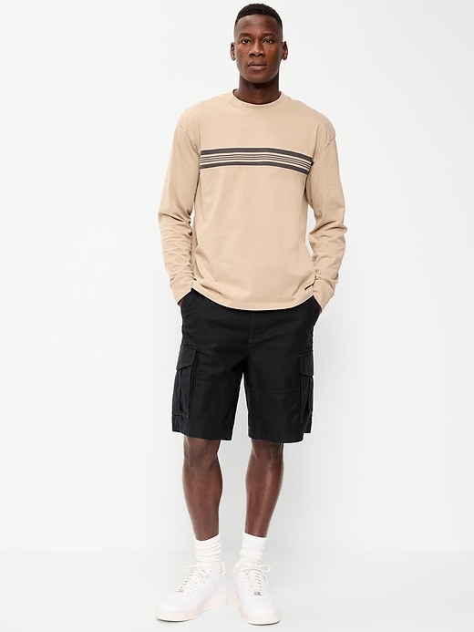 Image number 1 showing, 90's Loose Lived-In Cargo Shorts -- 10-inch inseam