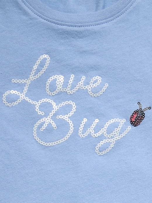 L'image numéro 2 présente T-shirt à imprimé à manches courtes pour toute-petite