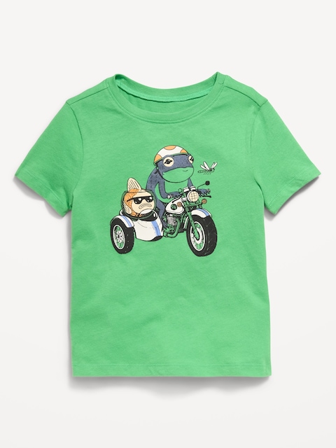 Short-Sleeve Unisex Graphic T-Shirt for Toddler