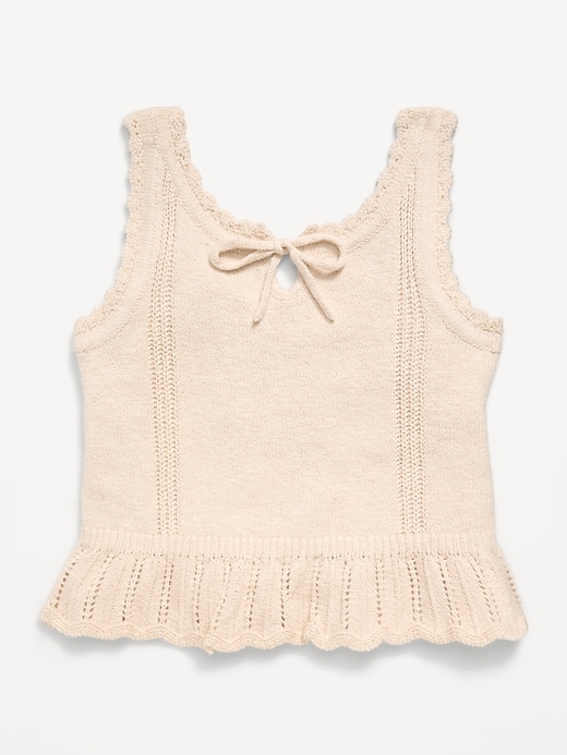 L'image numéro 1 présente Camisole en tricot pour fille