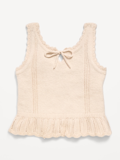 CAMISOLE EN TRICOT POUR FILLE