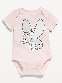 Image number 1 showing, Disney© Dumbo Short-Sleeve Graphic Bodysuit for Baby