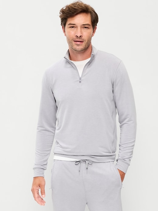 Image number 1 showing, Recharge Knit Quarter-Zip Pullover