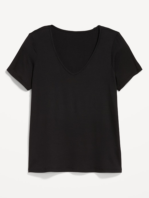 Image number 1 showing, Luxe V-Neck T-Shirt