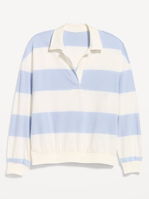 L'image numéro 4 présente Haut de rugby à manches longues