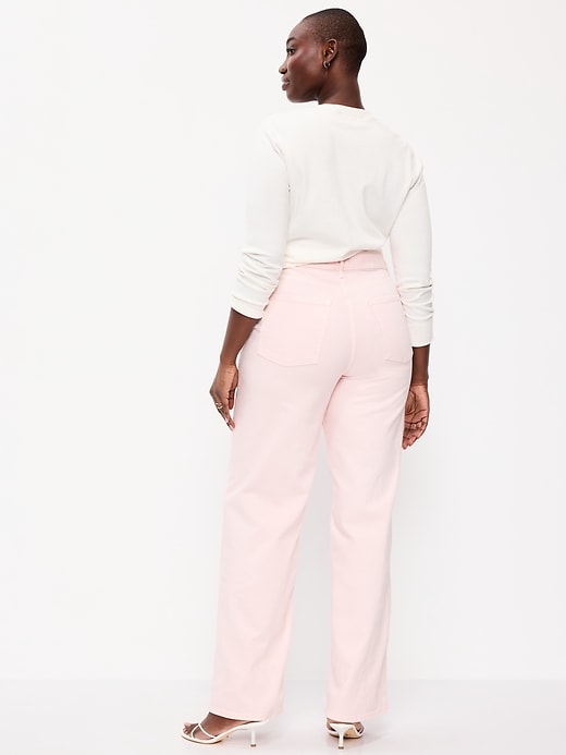 Image number 7 showing, Extra High-Waisted Wide-Leg Jeans