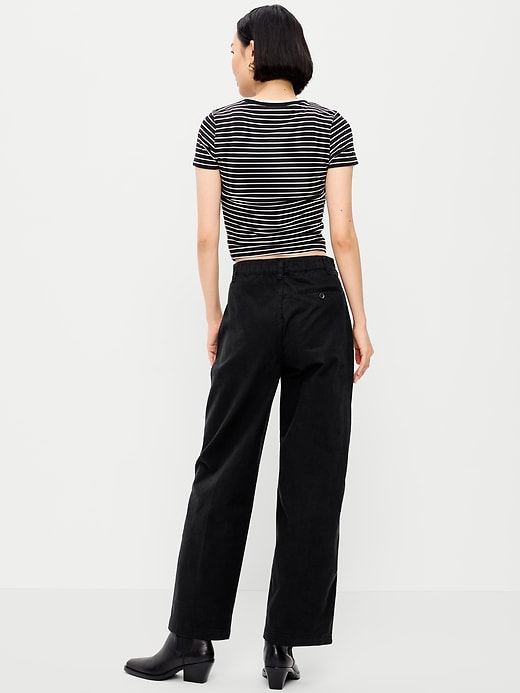 Image number 3 showing, High-Waisted OGC Chino Full Length Straight Pants