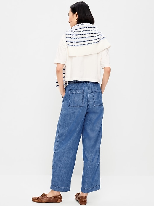 Image number 3 showing, High-Waisted Utility Ankle Pants