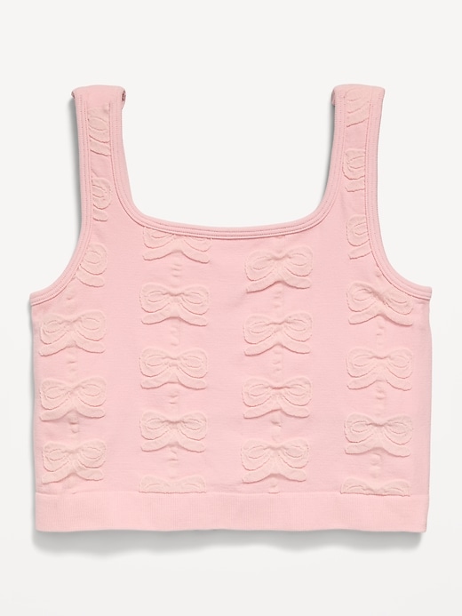 L'image numéro 3 présente Soutien-gorge long sans coutures à boucle pour fille