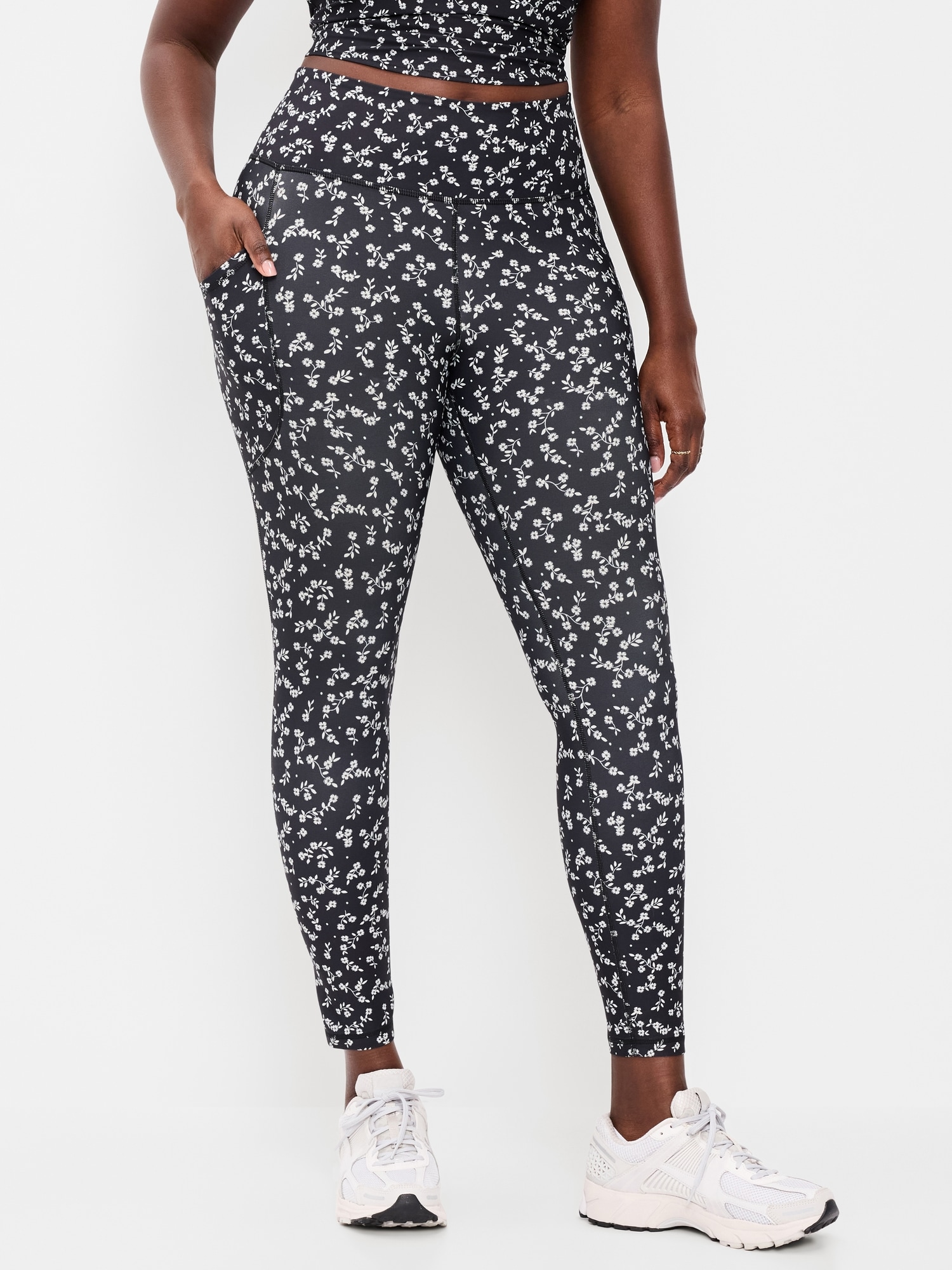 High-Waisted PowerSoft 7/8 Pocket Leggings