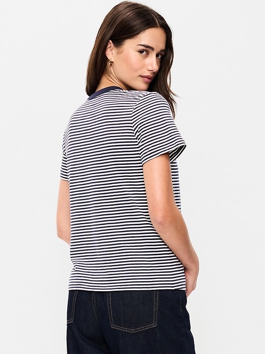 Image number 2 showing, EveryWear Crew-Neck Striped T-Shirt