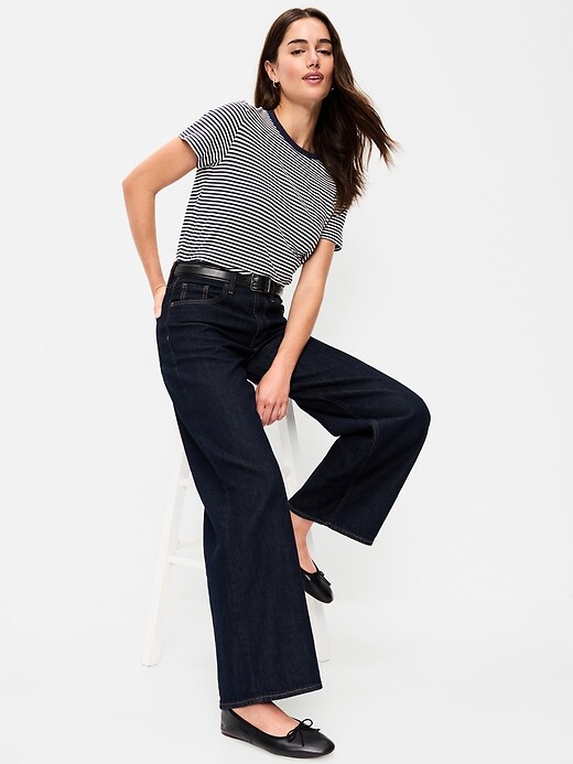 Image number 3 showing, EveryWear Crew-Neck Striped T-Shirt