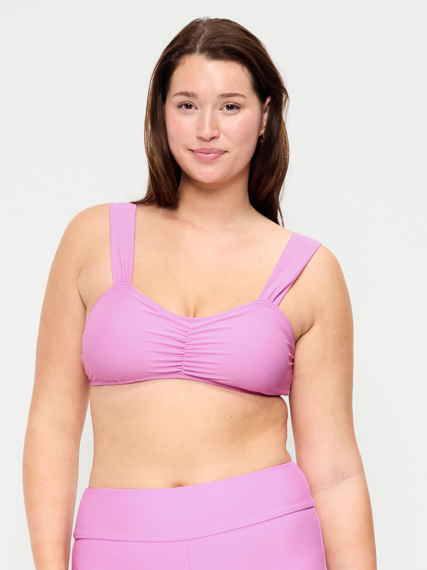 Cinched Swim Top