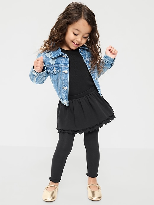 Image number 1 showing, Skirt Leggings for Toddler Girls
