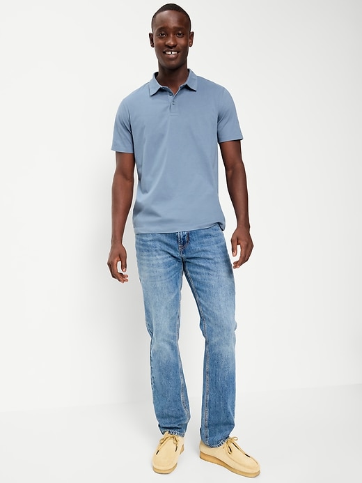 L'image numéro 3 présente Polo en jersey coupe classique