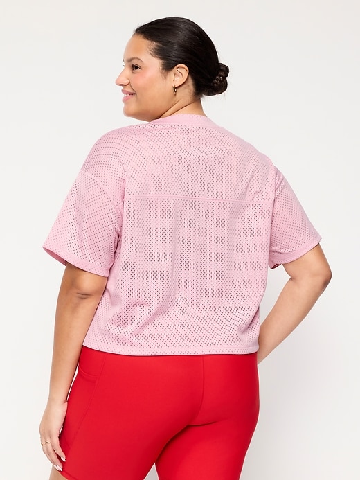 Image number 5 showing, Mesh Jersey Football Top