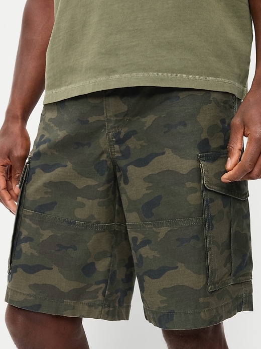 Image number 4 showing, 90's Loose Lived-In Cargo Shorts -- 10-inch inseam