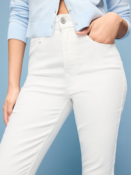 Image number 5 showing, High-Waisted Wow Super-Skinny Jeans