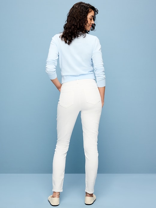 Image number 3 showing, High-Waisted Wow Super-Skinny Jeans