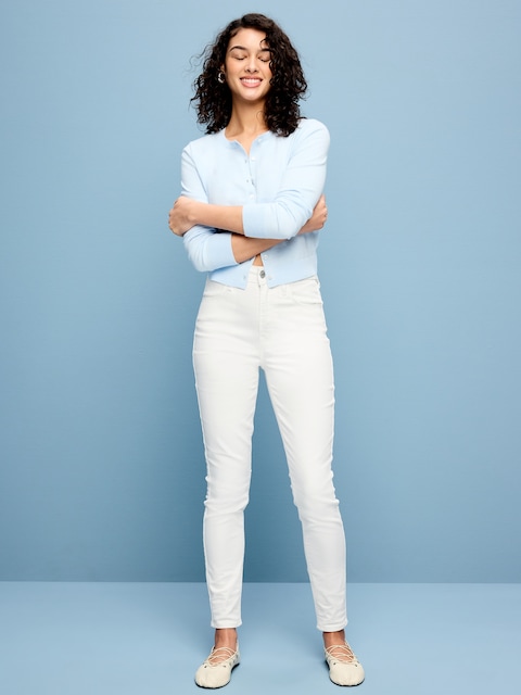 High-Waisted Wow Super-Skinny Jeans