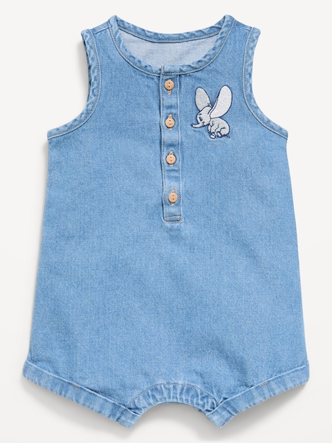 BARBOTEUSE UNE-PIÈCE HENLEY SANS MANCHES DISNEY© UNISEXE POUR BÉBÉ
