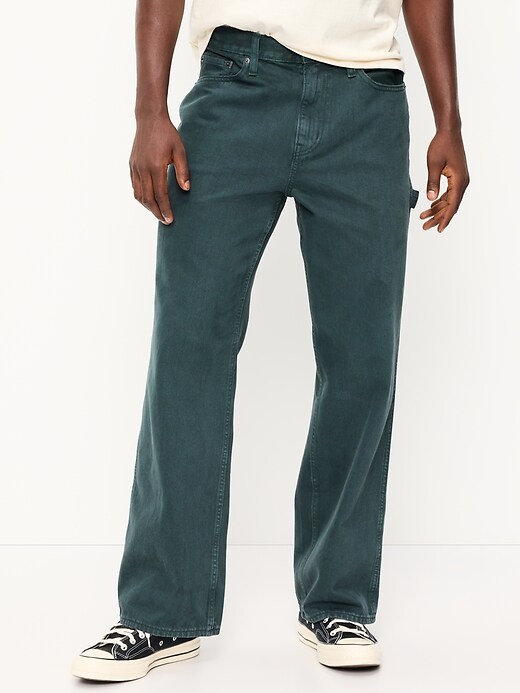 Image number 2 showing, 90's Baggy Carpenter Jeans