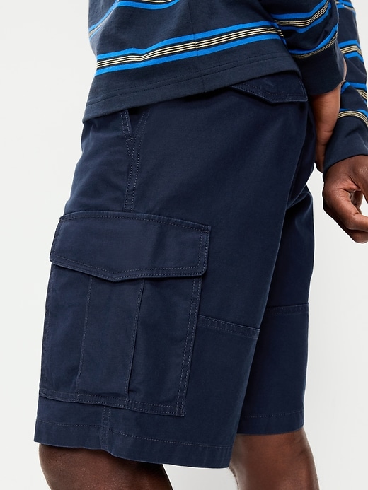 Image number 4 showing, 90's Loose Lived-In Cargo Shorts -- 10-inch inseam