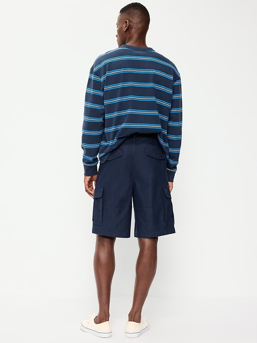 Image number 3 showing, 90's Loose Lived-In Cargo Shorts -- 10-inch inseam