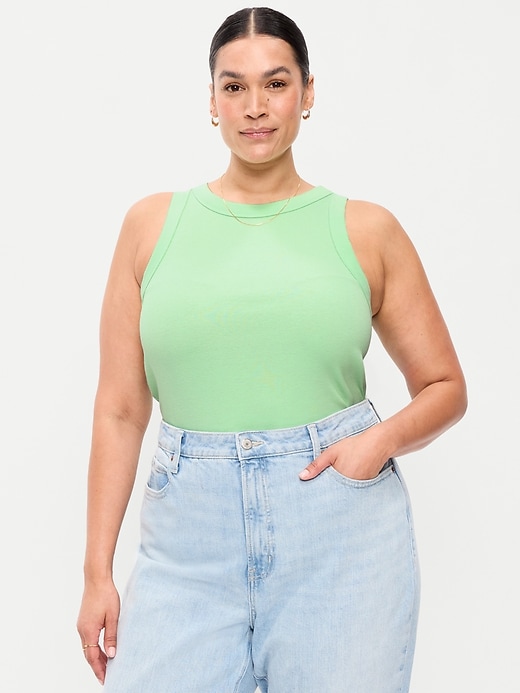 Image number 7 showing, Snug Crop Tank Top