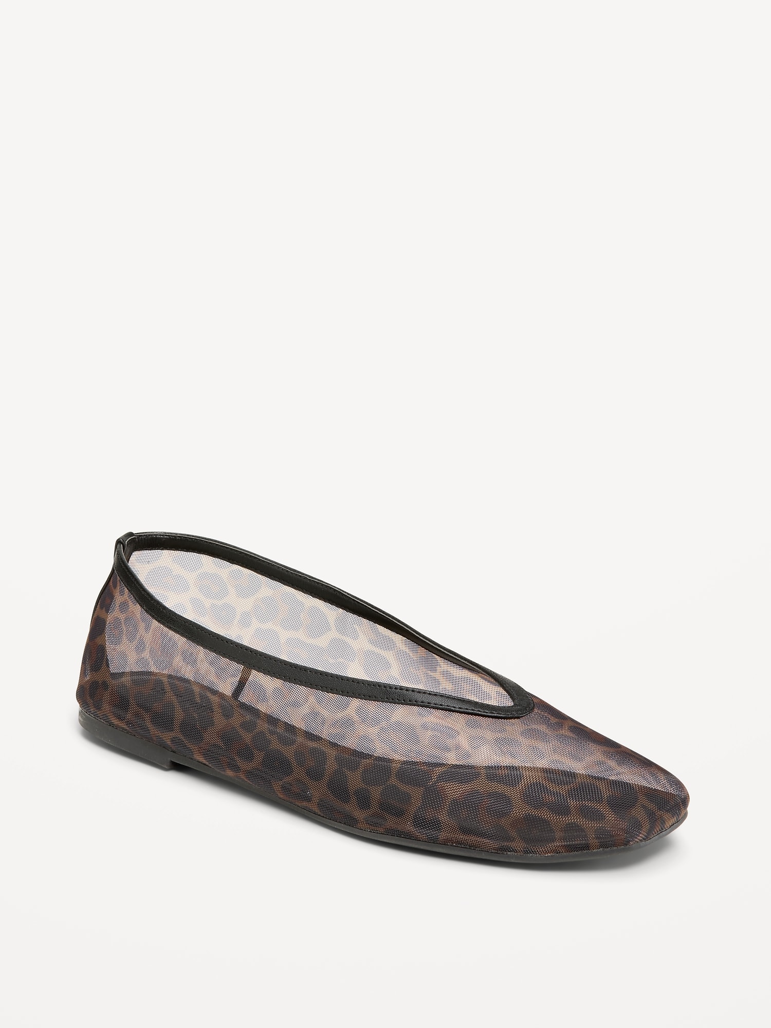 Mesh Ballet Flats for Women