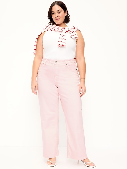 Image number 9 showing, Extra High-Waisted Wide-Leg Jeans