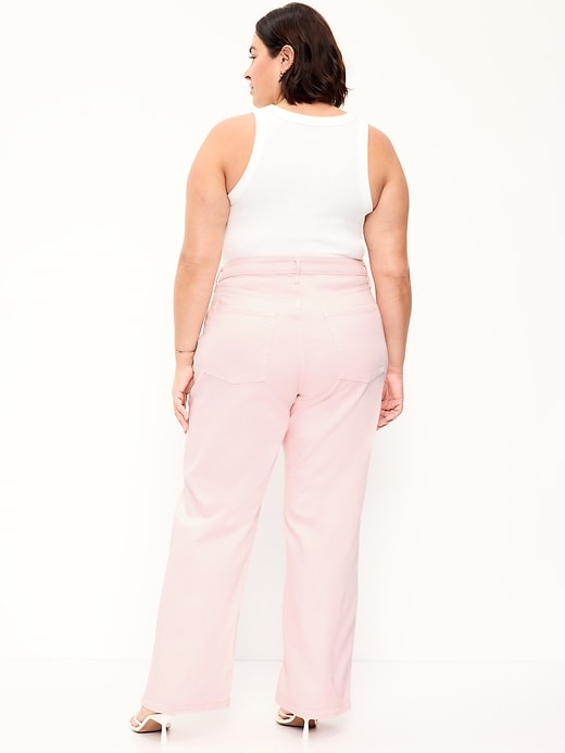Image number 8 showing, Extra High-Waisted Wide-Leg Jeans