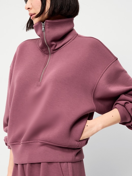 Image number 5 showing, Bounce Fleece Half-Zip Pullover Sweatshirt